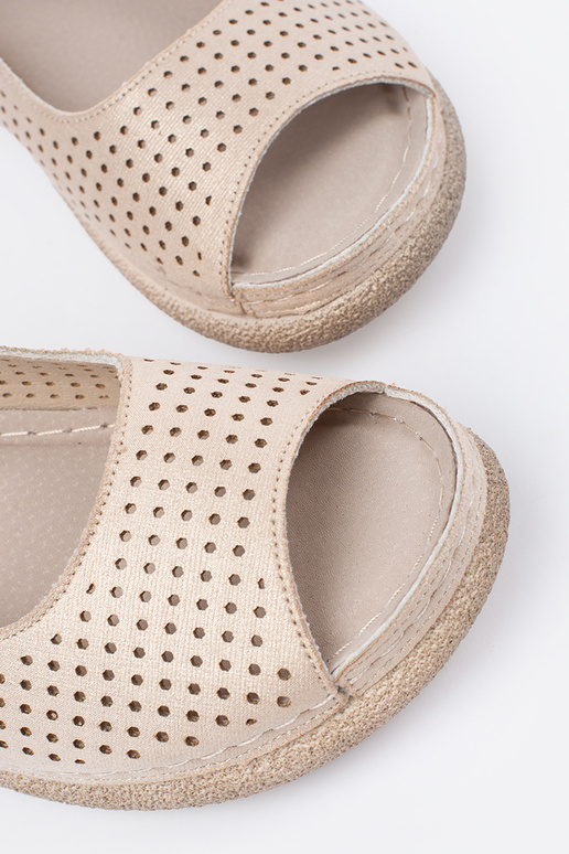 Sandalias Confortáveis Douradas Sandalias Confortáveis Douradas