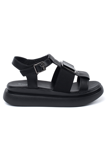 Sandalias Elegantes Pretas...