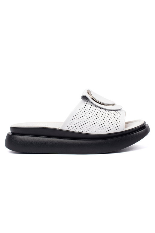 Chinelo Preto e Branco Confortável...