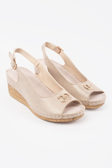 Sandálias de camurça na cor... 2