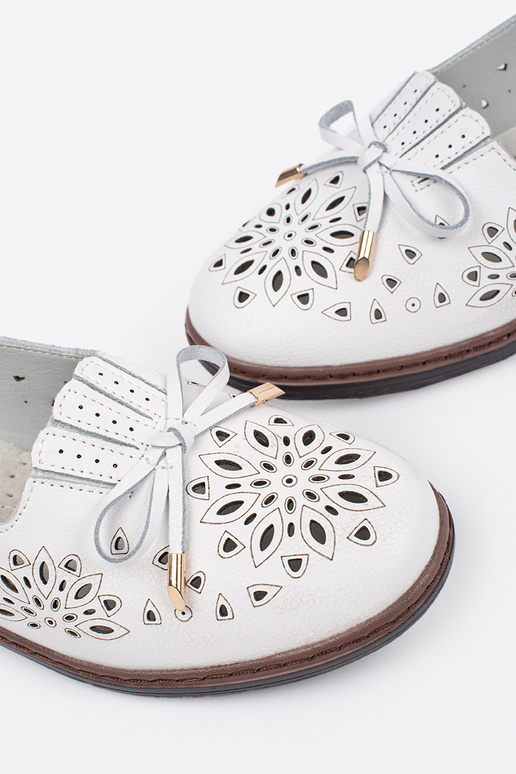 Mocassins vazados cor areia Mocassins vazados cor areia