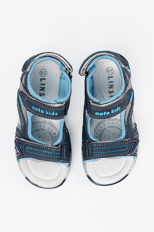 Sandálias masculinas azul-marinho