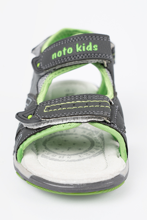 Sandálias masculinas cinzas