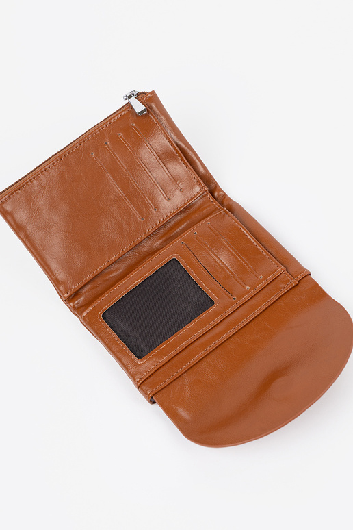 Carteira feminina cor marfim