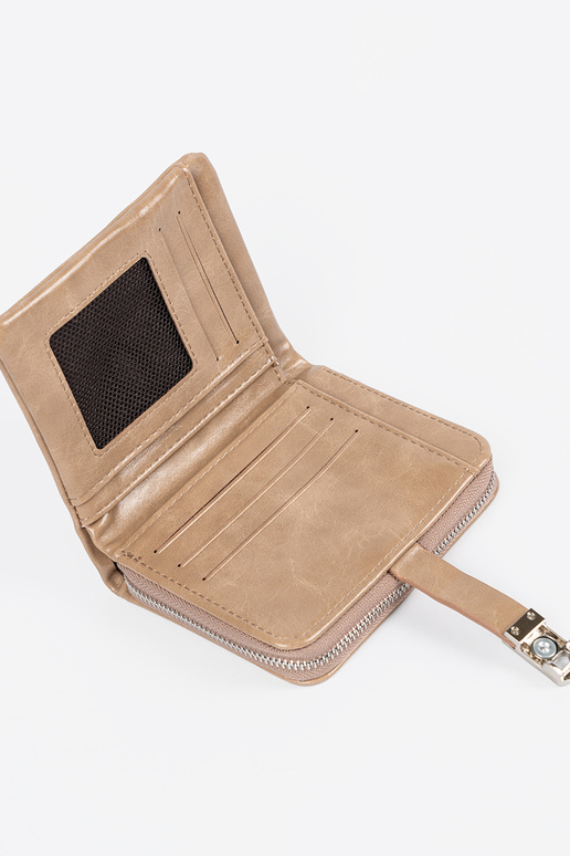 Carteira feminina elegante na cor marfim