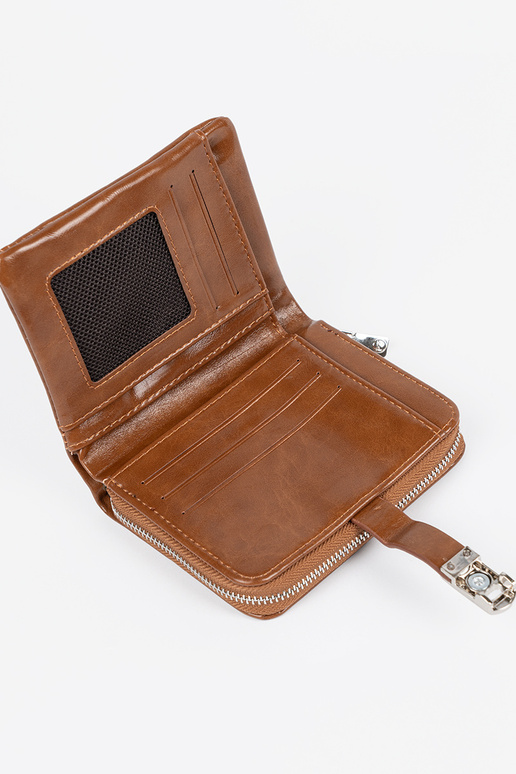 Carteira feminina elegante na cor marrom