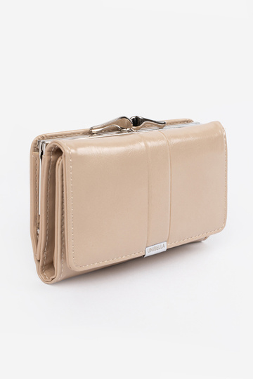 Carteira feminina bege em... 2