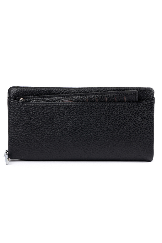 Grande carteira feminina preta