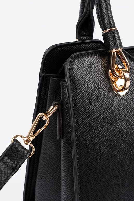 Bolsa feminina preto porta-malas