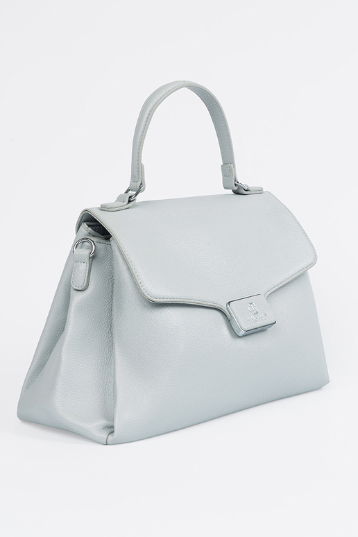 Bolsa azul com alça