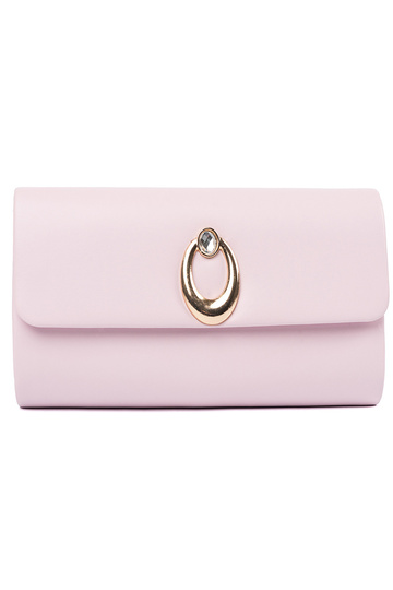 Bolsa rosa tipo envelope...