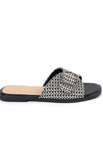 Chinelos Para preto-białą...