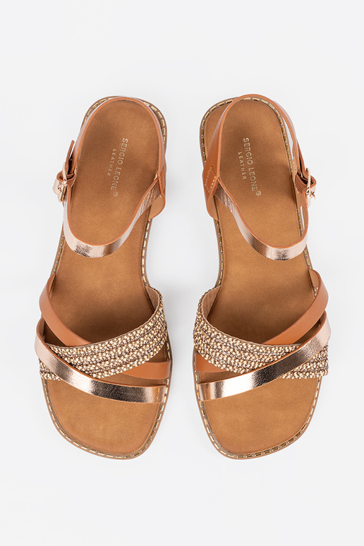 Sandálias femininas de salto alto com... Sandálias femininas de salto alto com...