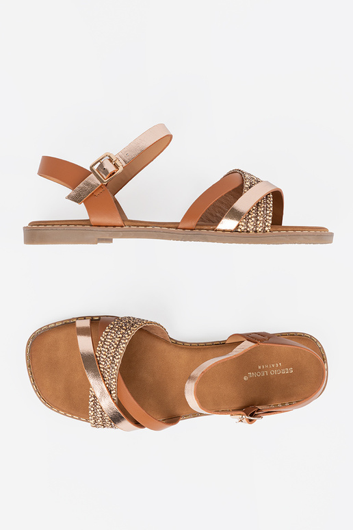 Sandálias femininas de salto alto com... Sandálias femininas de salto alto com...