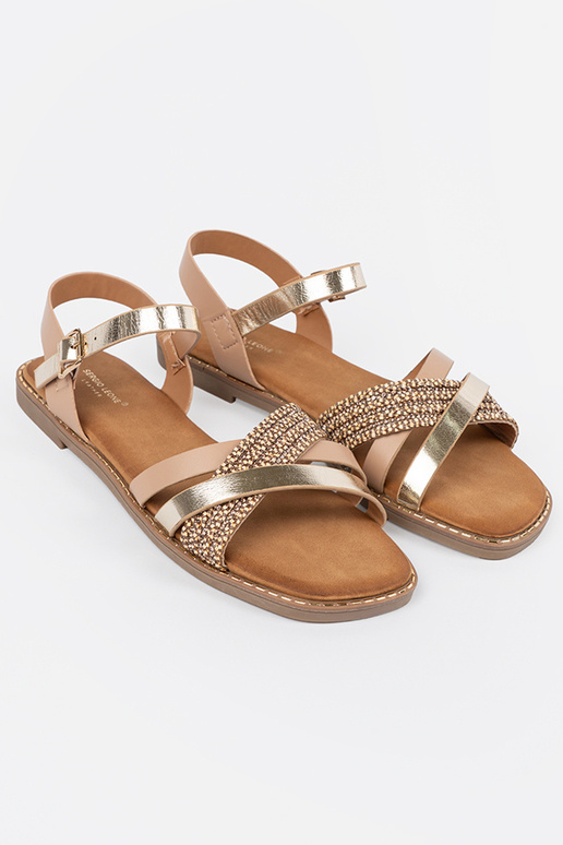 Sandálias femininas brancas de sola... Sandálias femininas brancas de sola...