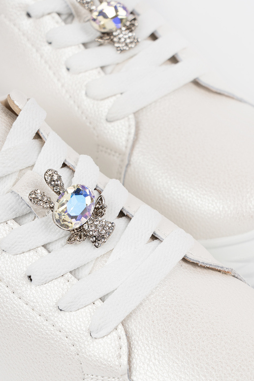 Branco-prata À modalo de tênis z... Branco-prata À modalo de tênis z...