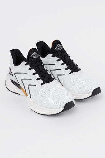 Branco-cor preta calçado... 2