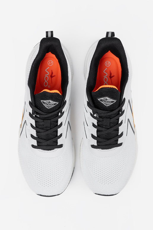 Branco-cor preta calçado desportivo z...