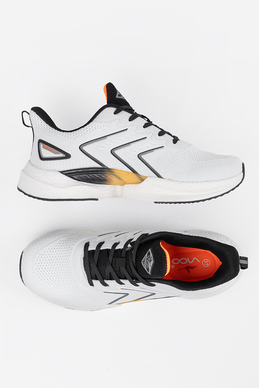 Branco-cor preta calçado desportivo z...