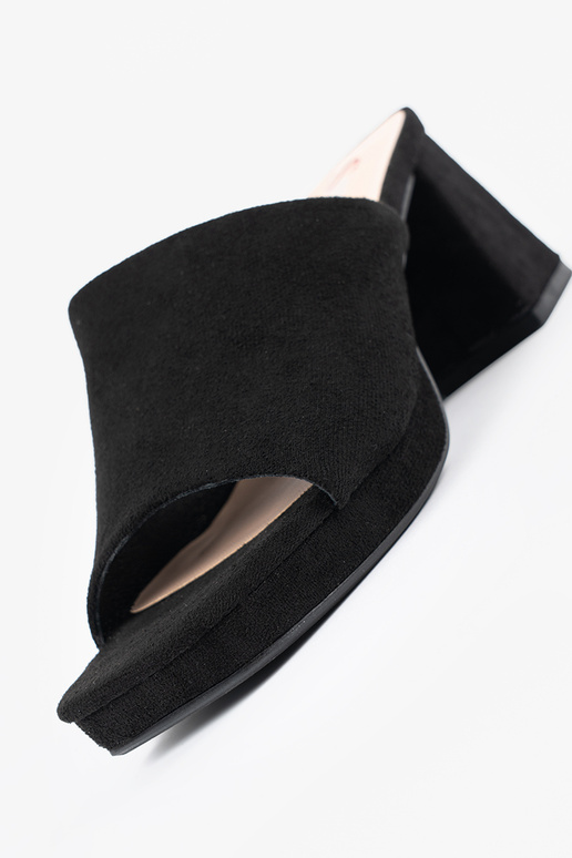 Chinelos femininos de salto alto na...