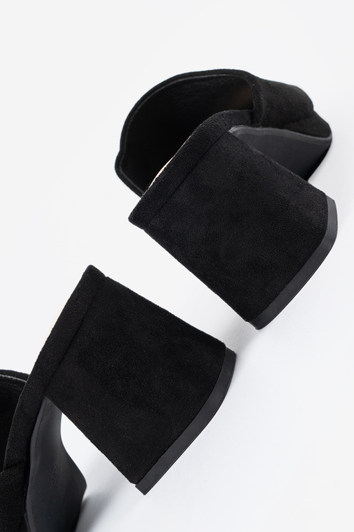 Chinelos femininos de salto alto na...