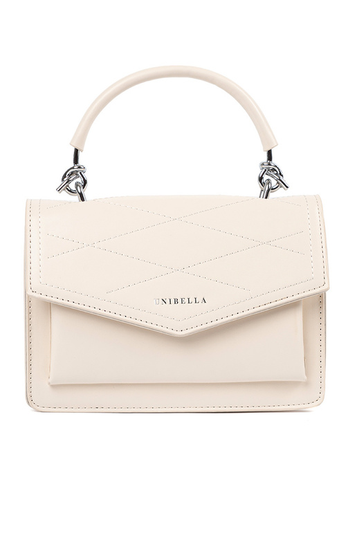 Bolsa pouco elegante em tom areia...