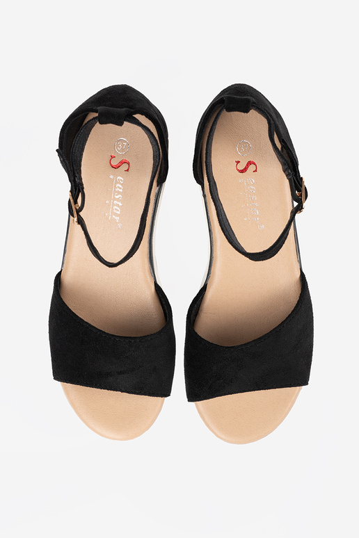 cor preta sandálias mulheres na cor...