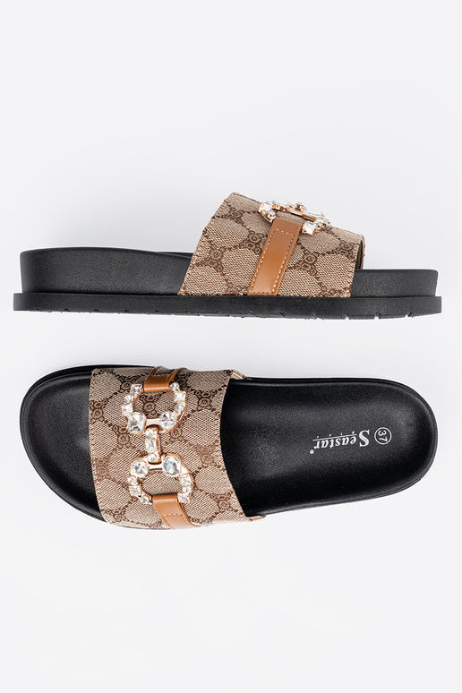 Preto e-cor marrom Chinelos ze... Preto e-cor marrom Chinelos ze...