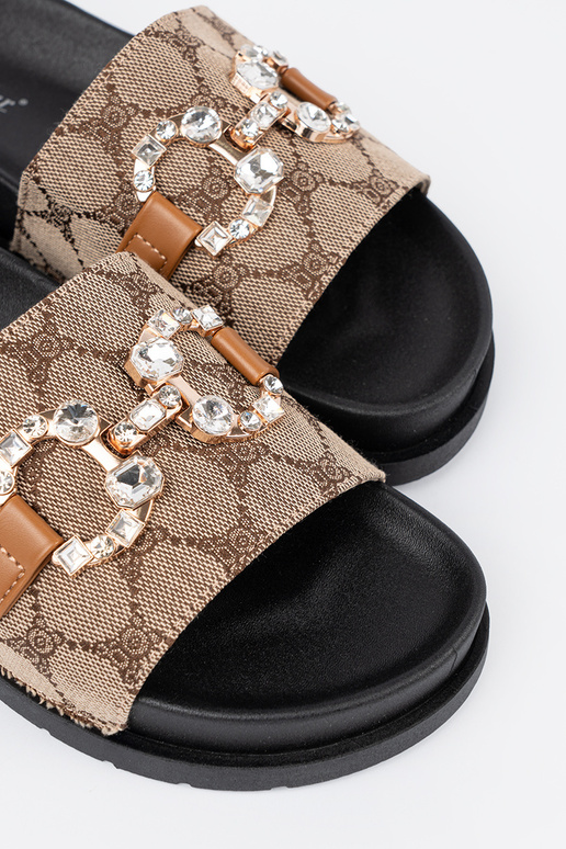 Preto e-cor marrom Chinelos ze... Preto e-cor marrom Chinelos ze...