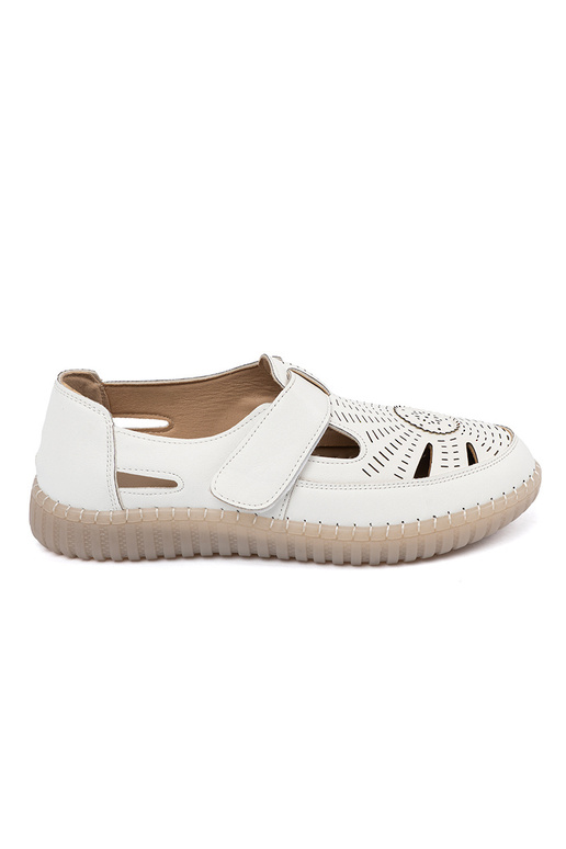 Sapatos femininos a céu aberto Velcro...