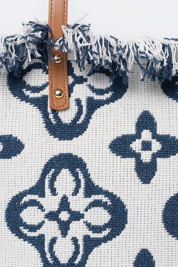 Bolsa de praia com franjas... 2