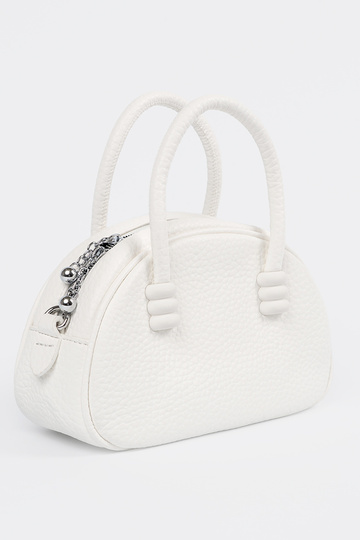 Carteira branca com alças 2