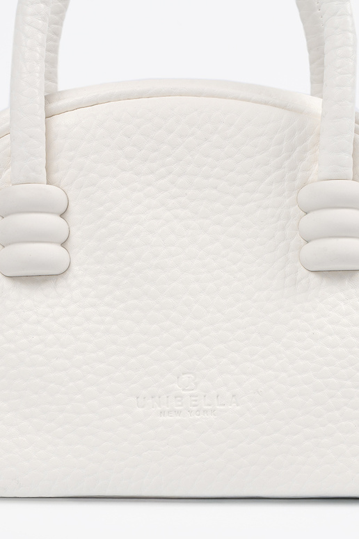 Carteira branca com alças