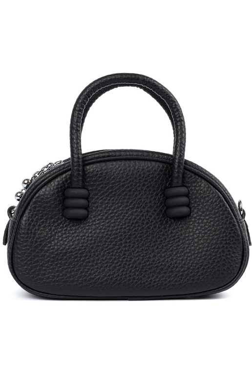 Carteira preta com alças