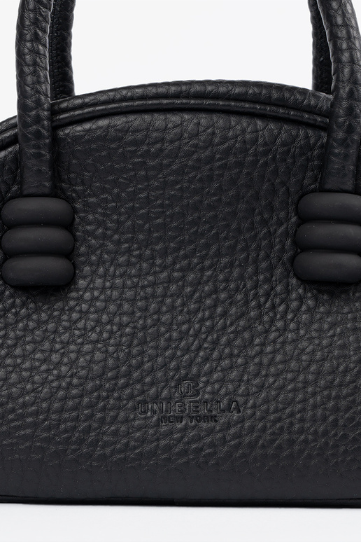 Carteira preta com alças