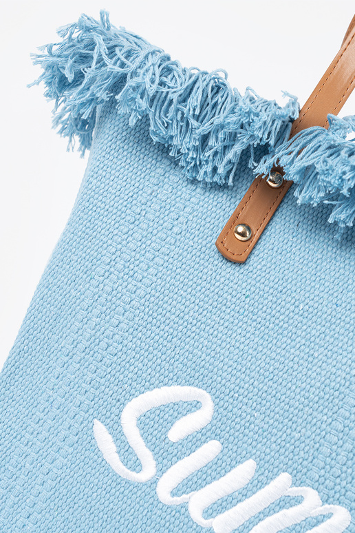 Bolsa de praia com franjas "Summer"