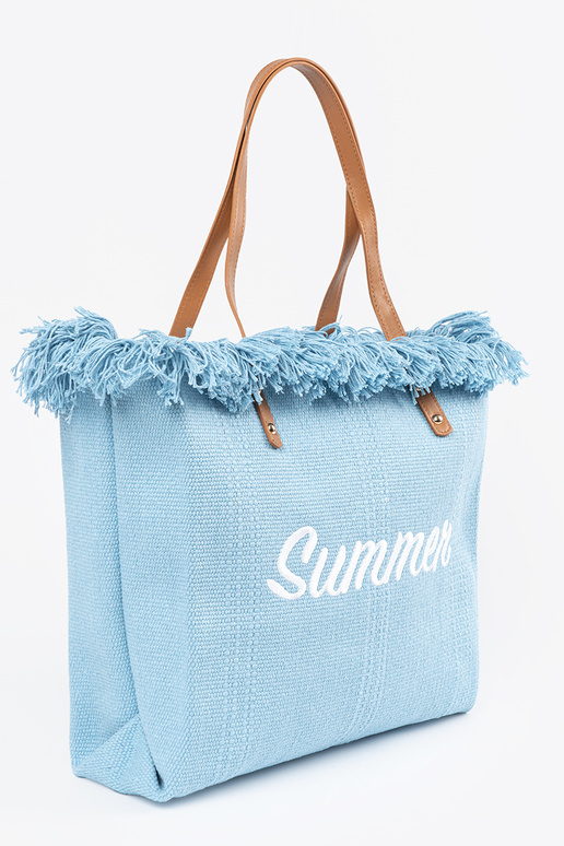 Bolsa de praia com franjas "Summer"
