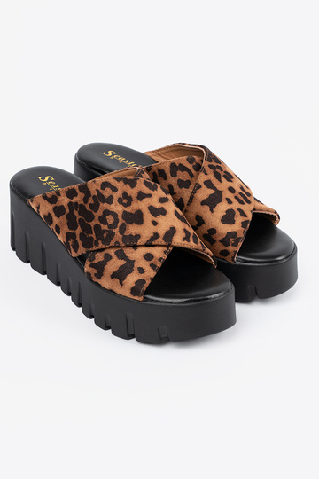 de camurça Chinelos... 2