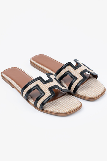 Chinelos com recortes... 2