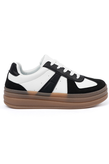 Tênis esportivos preto e...