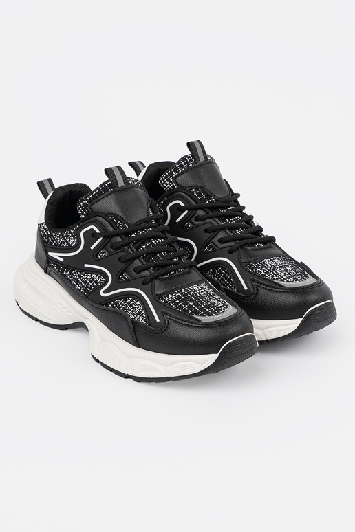 Tênis femininos pretos estilo... Tênis femininos pretos estilo...