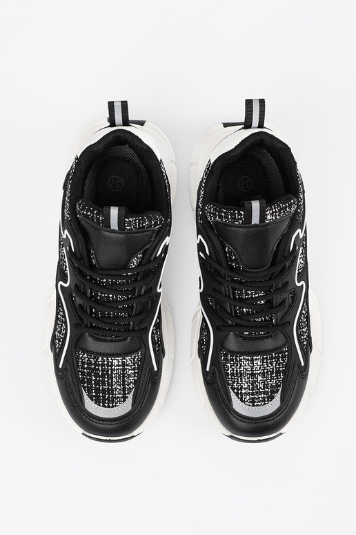 Tênis femininos pretos estilo... Tênis femininos pretos estilo...