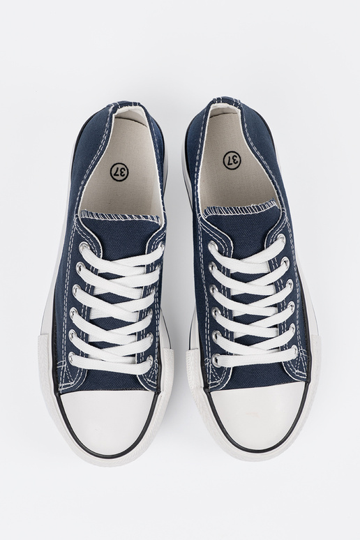 Sapatos femininos azuis com plataforma