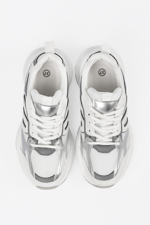 Tênis femininos brancos estilo...