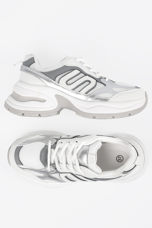 Tênis femininos brancos estilo...