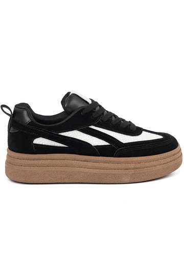cor preta Sapatos casuais...
