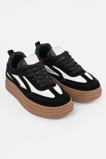 cor preta Sapatos casuais... 2
