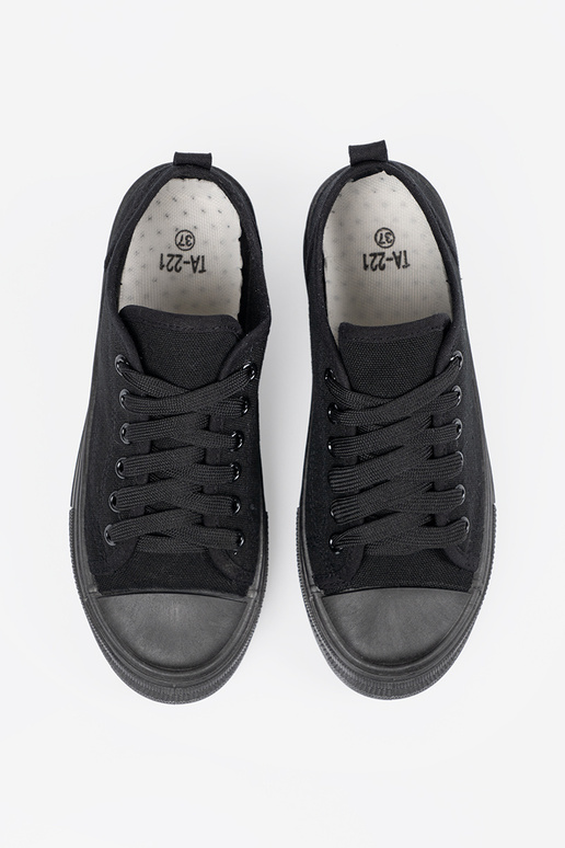 Sapatos confortáveis pretos com cano... Sapatos confortáveis pretos com cano...