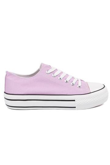 Sapatos femininos rosa com...