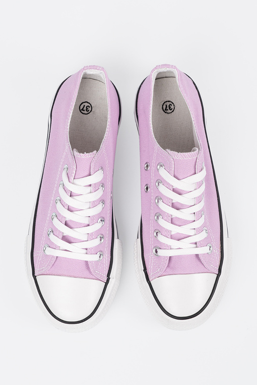 Sapatos femininos rosa com plataforma